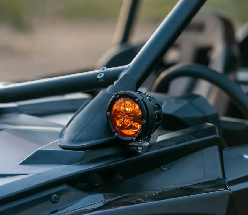 Rigid 360-Series A-Pillar Kit Illumination 41652 - Razor Amber Pro A-Pillar Light