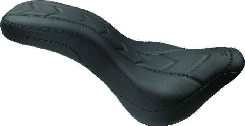 Mustang Motorcycle 75884 Mustang 18-21 Harley Heritage Classic & Deluxe DayTripper 1PC Seat Apex - Black