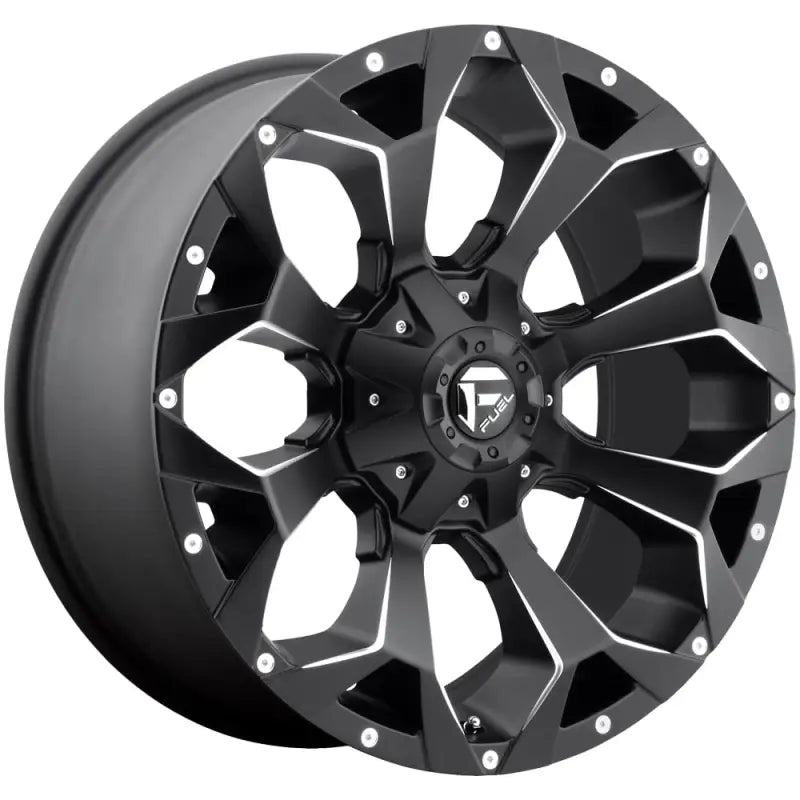 D54617907045 Fuel Offroad D546 17X9 5X5.5/150 Mt-Blk-Mil -12M - Wheel
