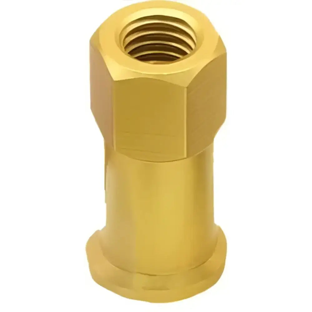 D58-02-103 Rim Lock Nuts Gold 2/Pk