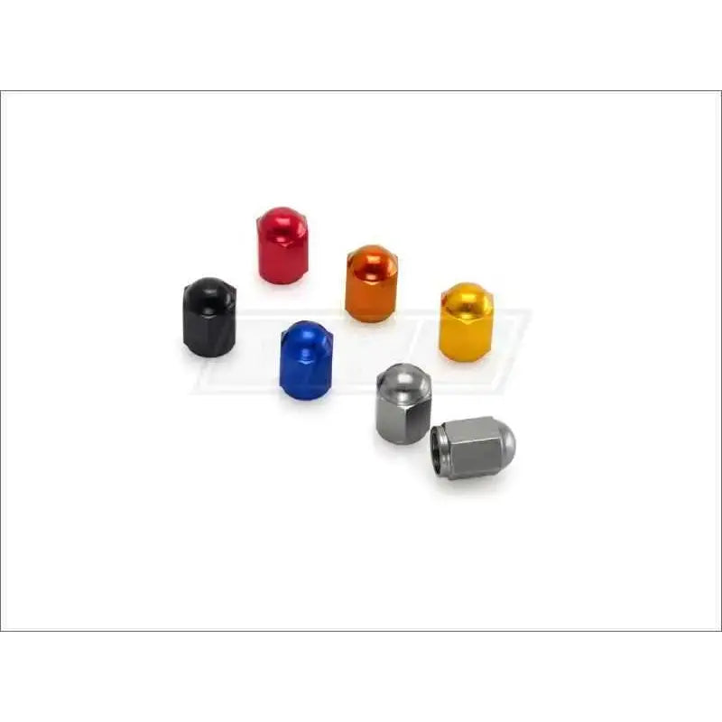 D58-03-107 Aluminum Valve Caps 2pk Orange