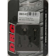 D58-51-412 Aluminum Flange Bolts Titanium M6x12mm 4/Pk
