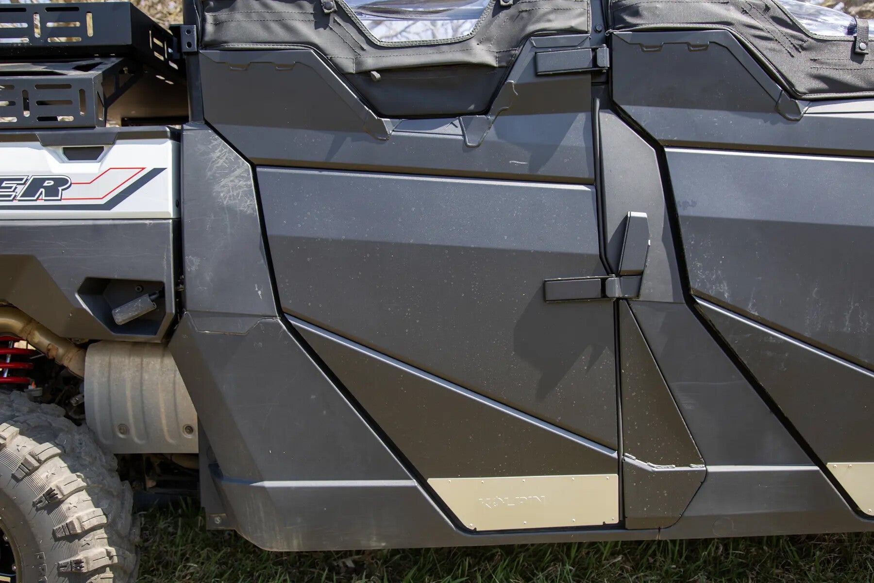 Kolpin Doors - Steel Lower and Soft Upper Body 32010 - Rear Half