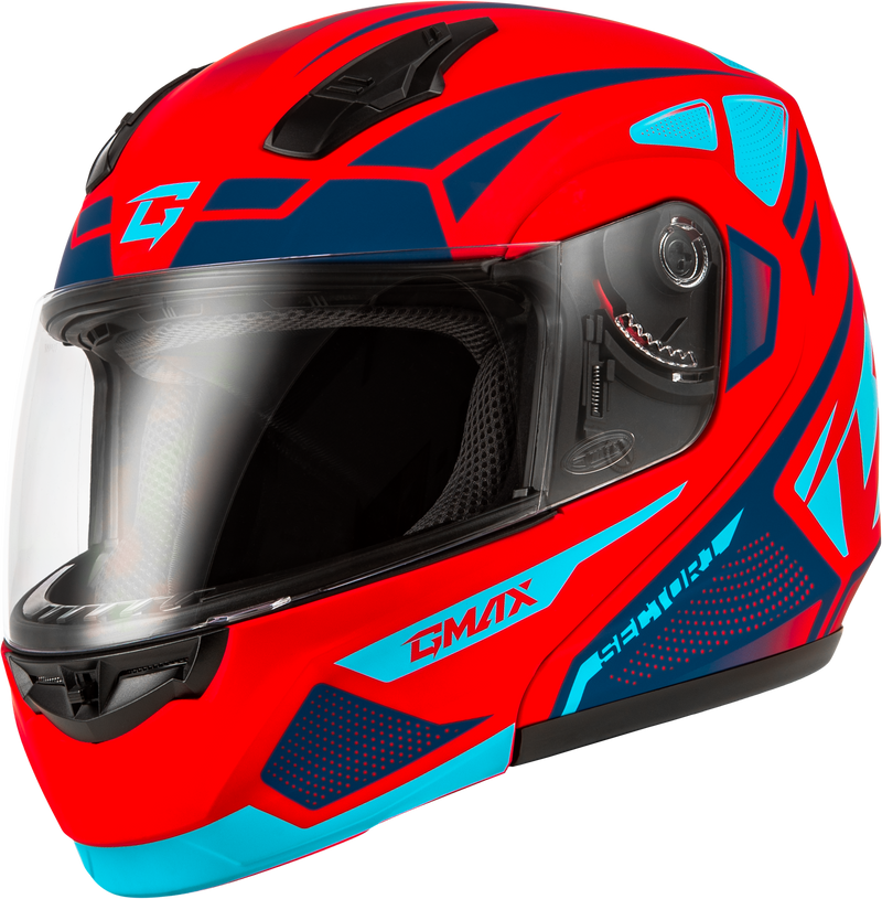 M1043995 Gmax Md-04 Sector Helmet Matte Red/Blue Md