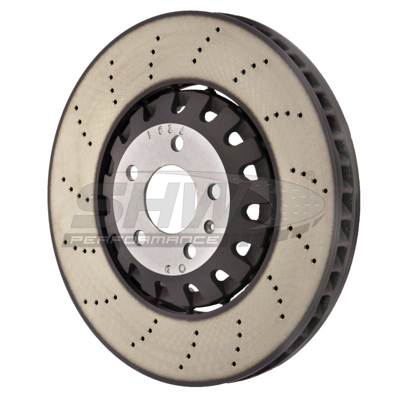 SHW Performance AFX49201 SHW 18-22 Audi RS5 2.9L Front Smooth Lightweight Brake Rotor (4M0615301AM) - AFX49201