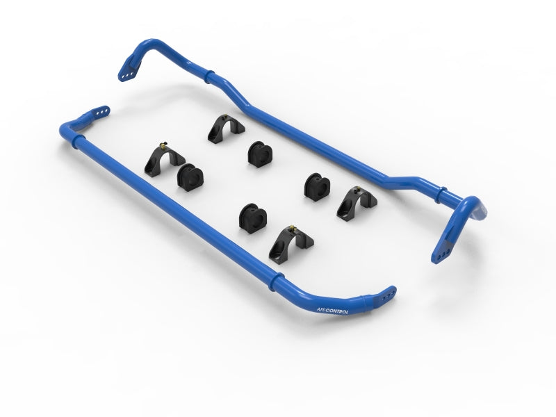 aFe 440-401008-L aFe 2020 Chevrolet Corvette C8 Control 3-Way Adjustable Front / Rear Sway Bar Set