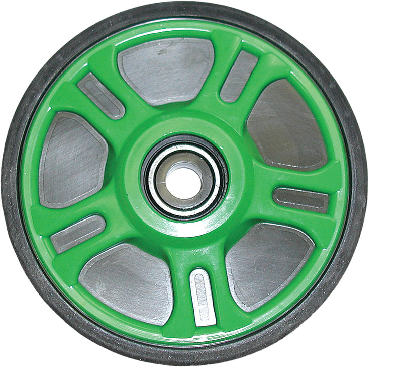 Ppd Idler 6.38" X .625" Grn S/M