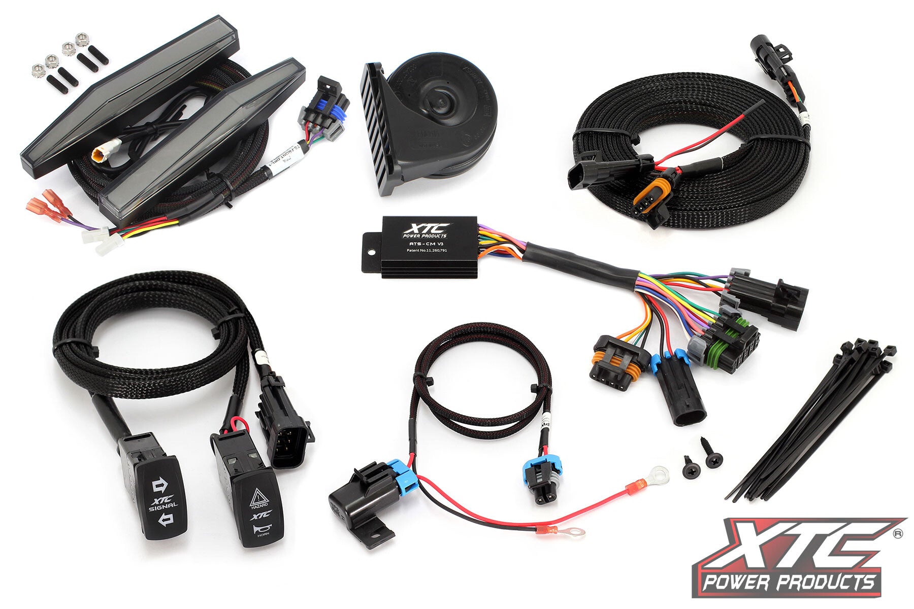 XTC Power Products Auto Turn Signal KIT W Illumination ATS-POL-XP16-DRL - Front Drl Lights