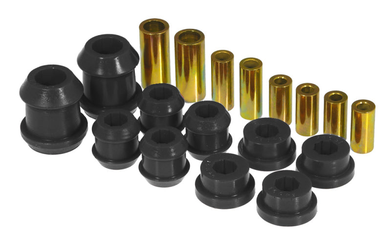 Prothane 8-203-BL Prothane 92-95 Honda Civic Front Upper/Lower Control Arm Bushings - Black