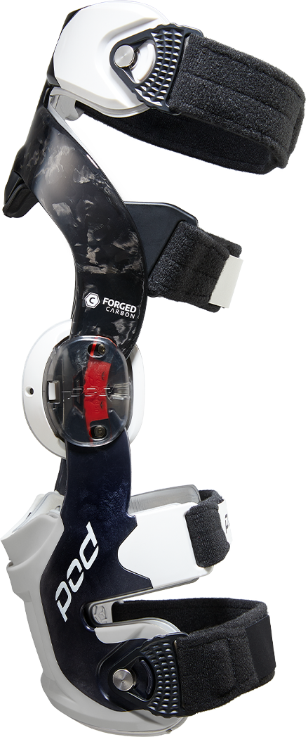 K8 3.0 Knee Brace Carbon (Lt) Carbon/White Sm - POD