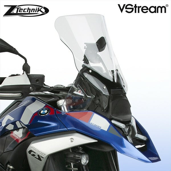 ZTechnik Vstream and Vstream Plus Windscreens Windshield/Windscreen Z2501 - Clear Tall Tour