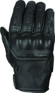 Speed and Strength 892332 Speed and Strength Twist of Fate Leather Gloves Black - Large - 892332