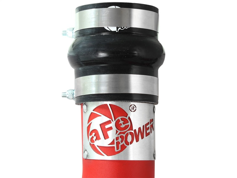 aFe 46-20064-R aFe Bladerunner Intercooler Tubes Hot & Cold Side 3.5in 94-02 Dodge Diesel Trucks L6-5.9L (td) - Red