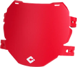 D70DP-U Odi Downhill/E Bike Number Plate Red - RV and Auto Parts