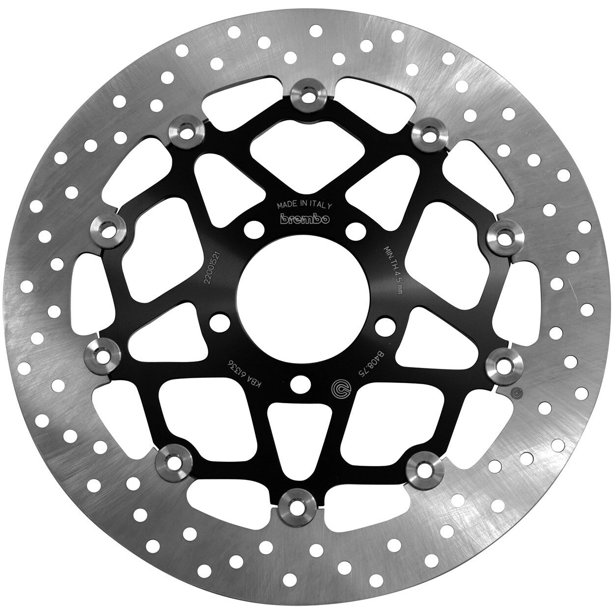 Brembo Front Rotor Floating Brakes 78B40875 - Serie Oro