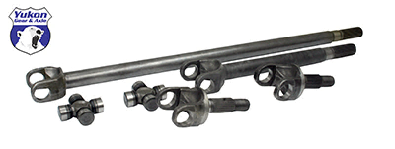 Yukon Gear & Axle YA W26002 Yukon Gear Front 4340 Chrome-Moly Replacement Axle Kit For 77-91 GM / Dana 60 w/ 35 Splines