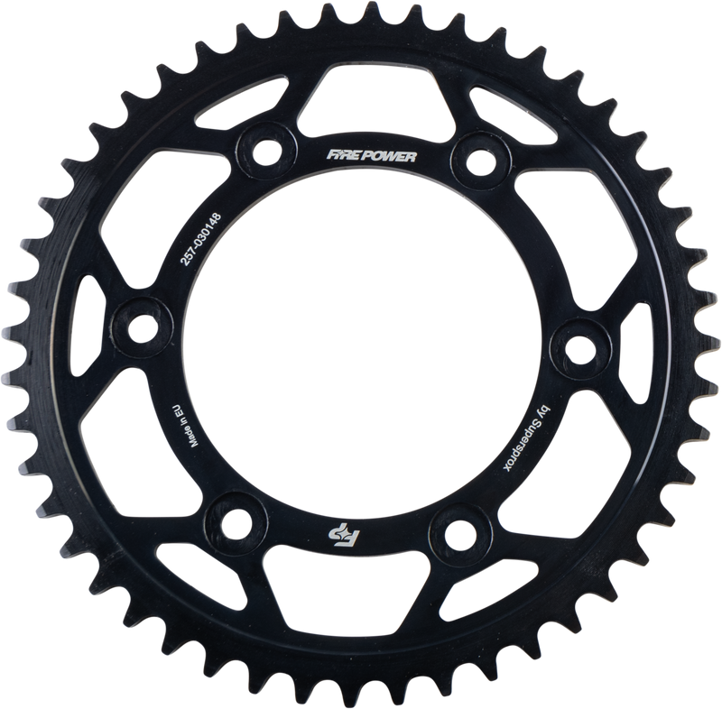 FPS-301-48-BLK Fire Power Rear Sprocket Steel 48T Blk