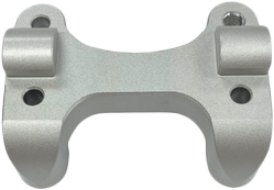 Helibars Risers HR05193-SP - Silver Handlebar Tour