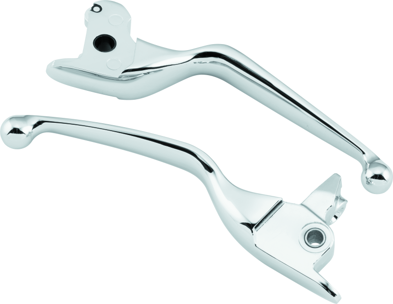 Bikers Choice 14-16 FLH FLT Chrome Hydraulic Clutch & Brake Lever Set - RV and Auto Parts