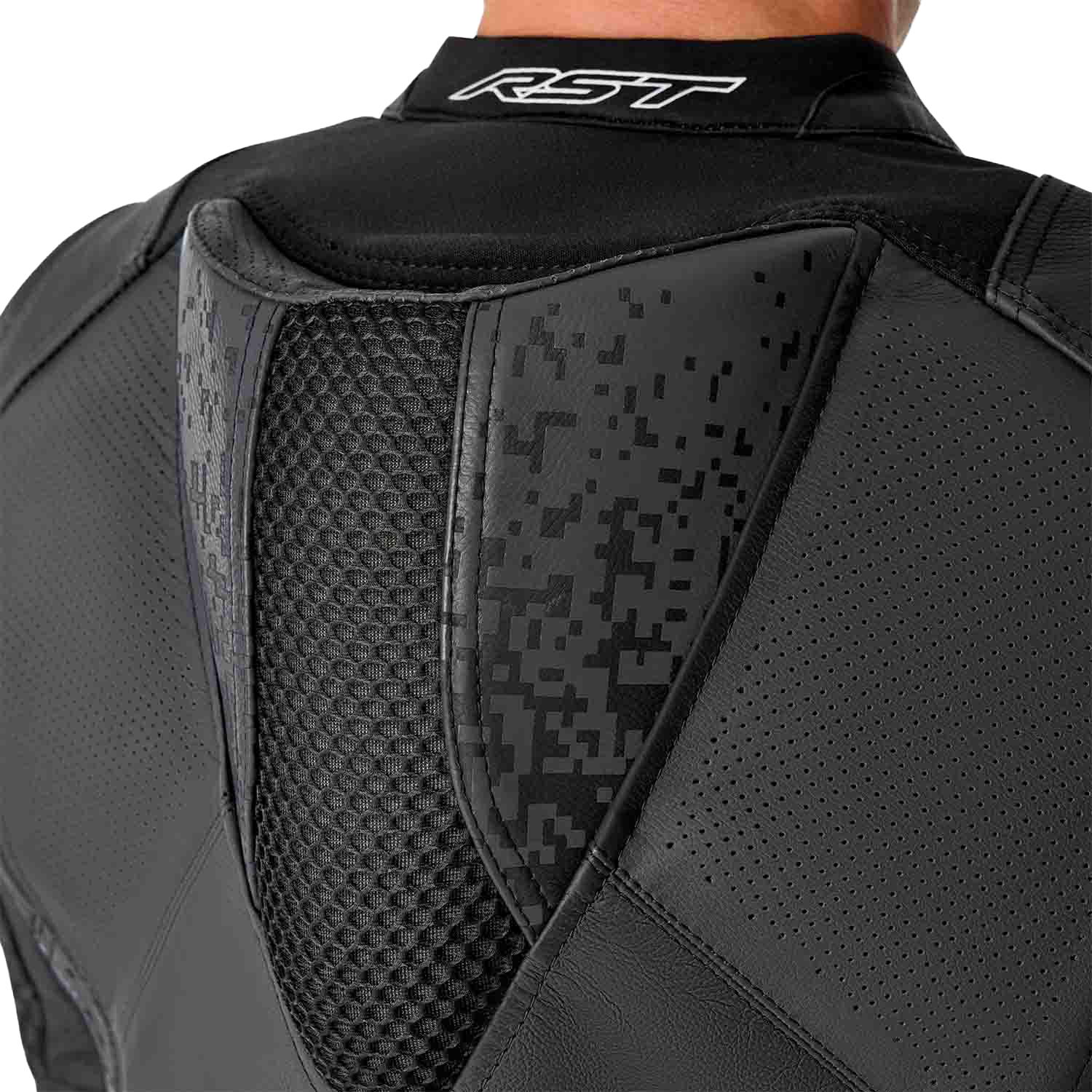 Ps Supersport K D3o Jacket Black Leather Lg