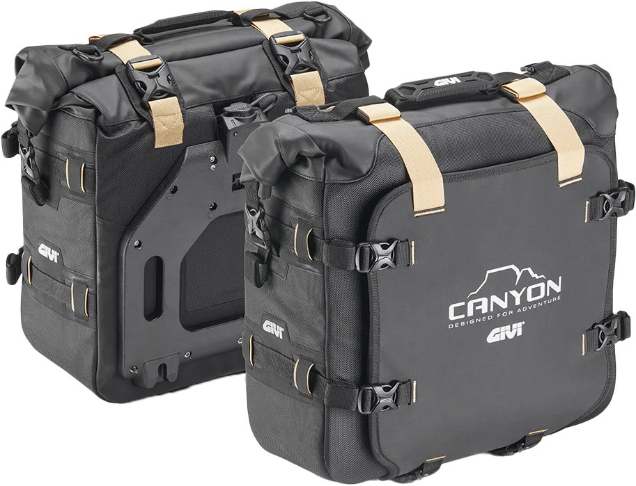 Givi Gravel-T AND Canyon Bags
