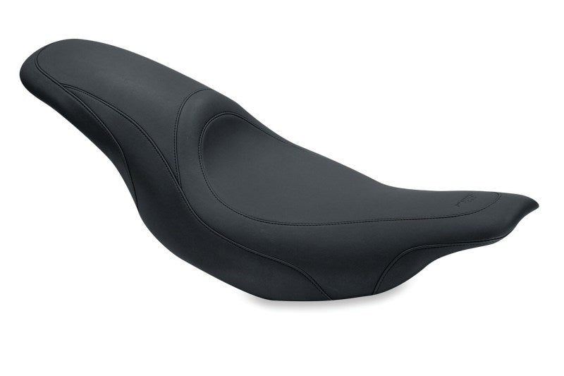 Mustang Motorcycle 76589 Mustang 97-07 Harley Electra Glide, Rd Glide Tripper Fastback 1PC Seat - Black