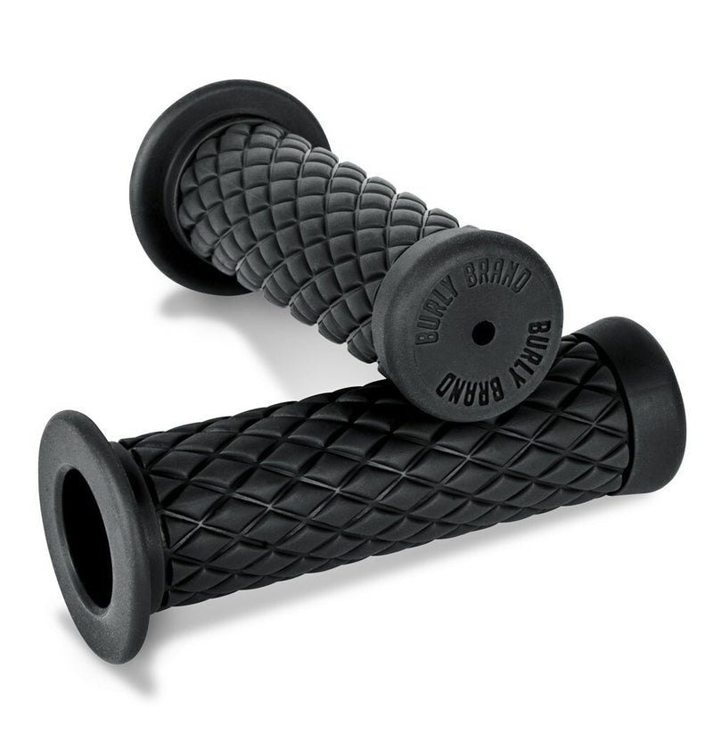 Rubber Diamondback Grips Black 7/8"