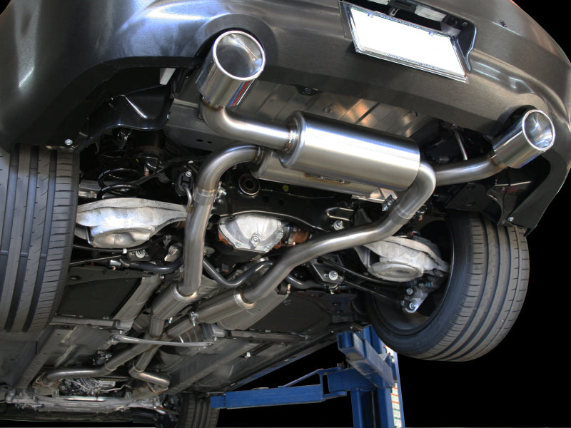 aFe 49-36103-P aFe Takeda 2-1/2in 304SS Cat-Back Exhaust Infiniti G37 08-13/Q60 14-15 V6-3.7 w/ Polished Tips