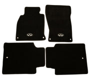 NRG FMR-610 FMR-610 NRG Floor Mats - 13+ Infinity Q70 w/ Infiniti Emblem Logo (4 pieces)