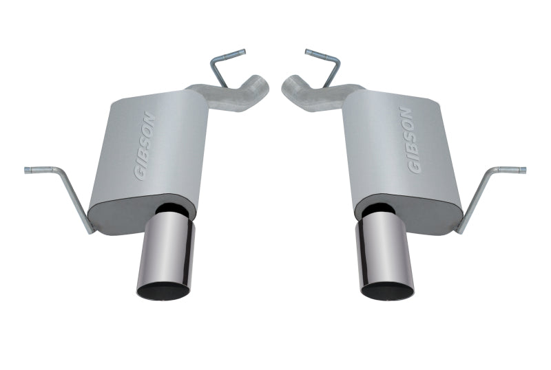Gibson 17407 Gibson 11-18 Jeep Grand Cherokee Laredo 3.6L 2.25in Axle-Back Dual Exhaust - Aluminized