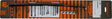 Automotive windshield wiper blade with mounting hardware for DA4-9975 Dooly carbide runner