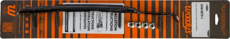 Black snowmobile wear bar packaging for DA8-9975 Dooly 8 inch carbide runner single runners