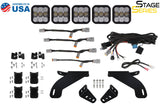 Diode Dynamics 21-22 Ford F-150 SS5 Grille CrossLink Lightbar KitSport - White Combo - DD7317