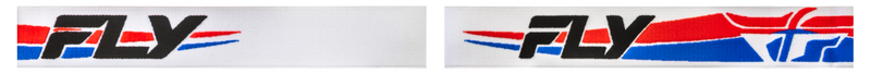 Focus Snow Goggle Whte/Red/Blu W/Dark Blue Mirror/Smoke Lens