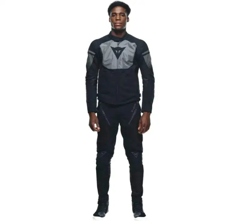 Dainese Air Fast Tex Jacket Black/Gray/Gray Size - 48 - RV and Auto Parts