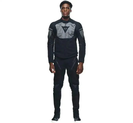 Dainese Air Fast Tex Jacket Black/Gray/Gray Size - 48 - RV and Auto Parts