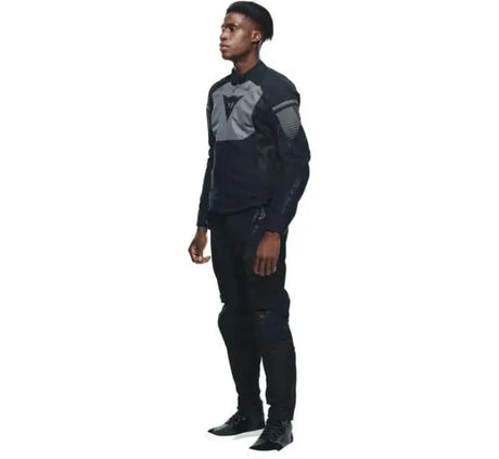 Dainese Air Fast Tex Jacket Black/Gray/Gray Size - 48 - RV and Auto Parts