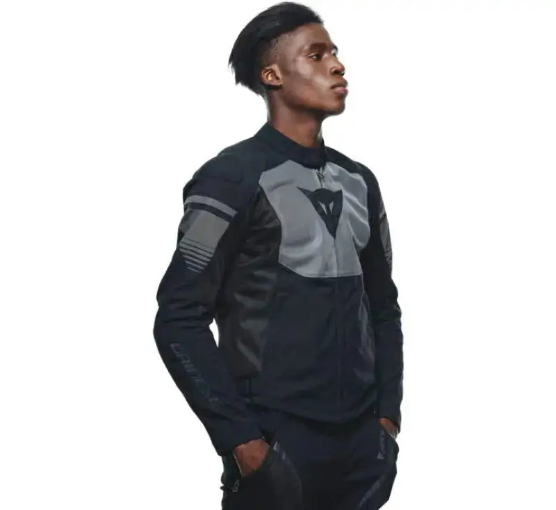 Dainese Air Fast Tex Jacket Black/Gray/Gray Size - 58 - RV and Auto Parts
