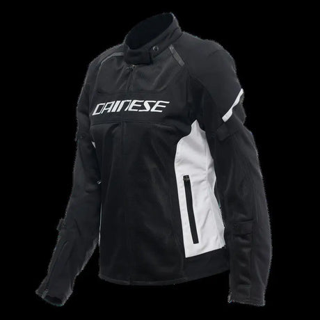 Dainese Air Frame 3 Tex Jacket Womens Black/White/White Size - 48 - Apparel