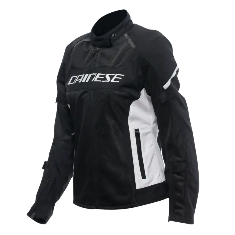 Dainese Air Frame 3 Tex Jacket Womens Black/White/White Size - 48 - Apparel
