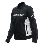 Dainese Air Frame 3 Tex Jacket Womens Black/White/White Size - 48 - Apparel