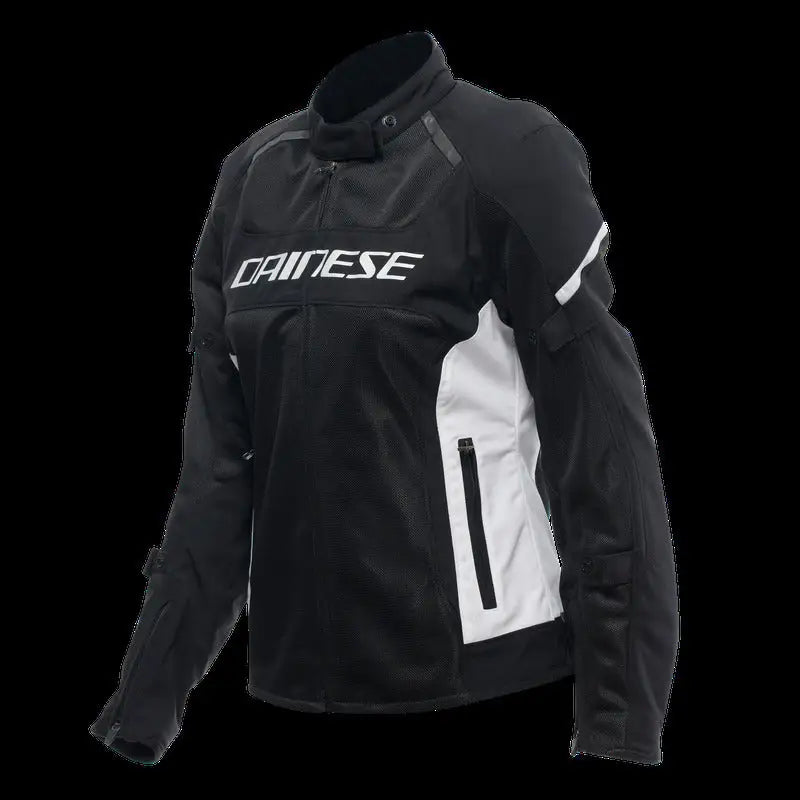 Dainese Air Frame 3 Tex Jacket Womens Black/White/White Size - 52 - Apparel