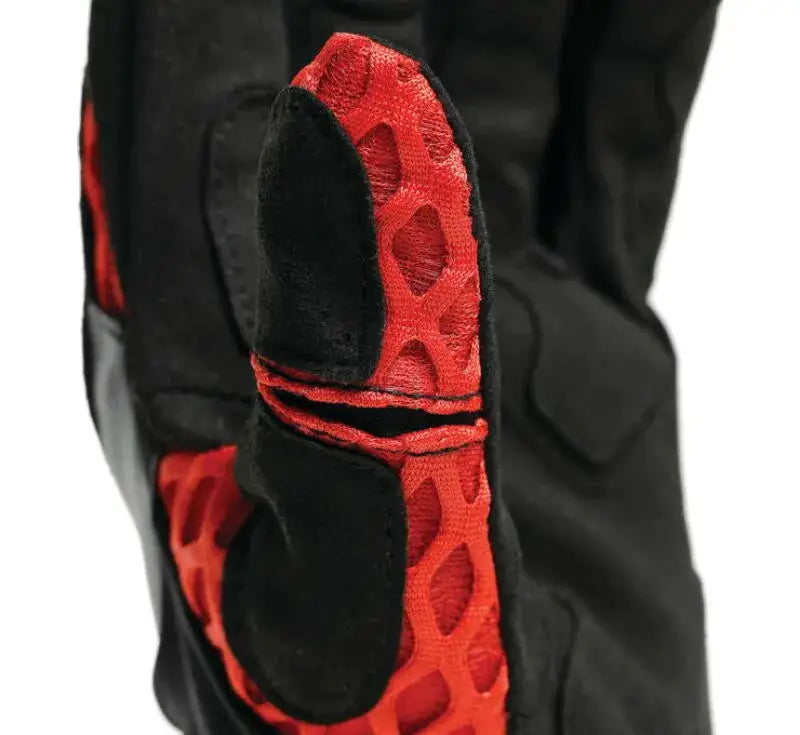 Dainese Air-Maze Gloves Black/Red - Large - RV and Auto Parts
