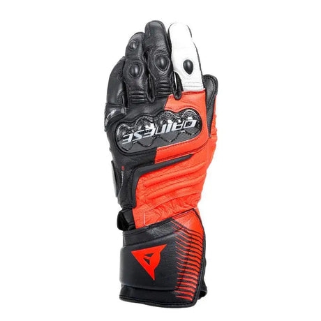 Dainese Carbon 4 Long Leather Gloves Black/Black/Black - 2XL - RV and Auto Parts