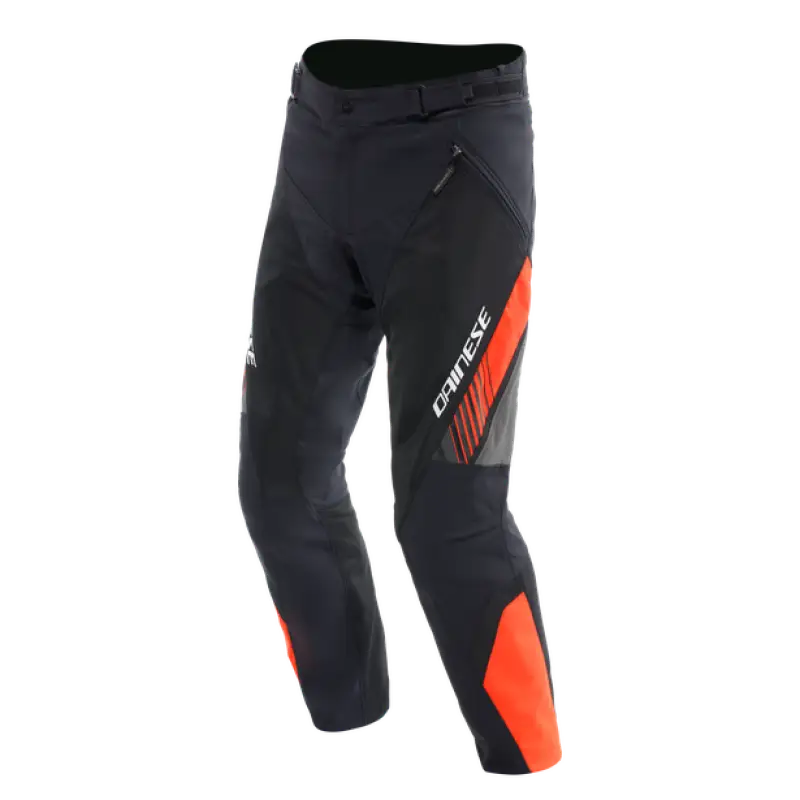 Dainese Drake 2 Air Absoluteshell Pants Black/Red Fluorescent Size - 46 - Apparel