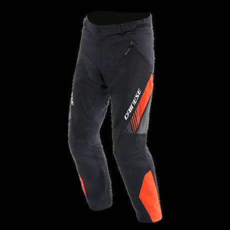 Dainese Drake 2 Air Absoluteshell Pants Black/Red Fluorescent Size - 46 - Apparel