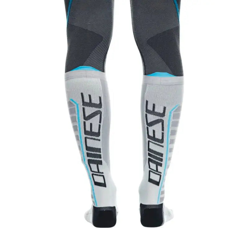 Dainese Dry Long Socks Black/Blue Size - 42/44 - Dainese