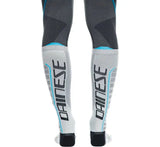 Dainese Dry Long Socks Black/Blue Size - 42/44 - Dainese