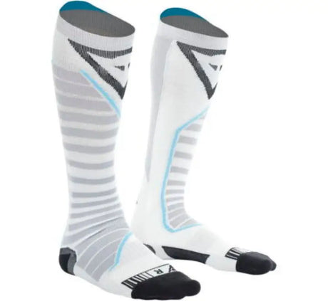 Dainese Dry Long Socks Black/Blue Size - 42/44 - Dainese