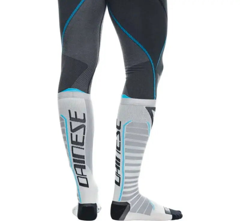 Dainese Dry Long Socks Black/Blue Size - 42/44 - Dainese